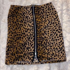 Lust high waist mini skirt